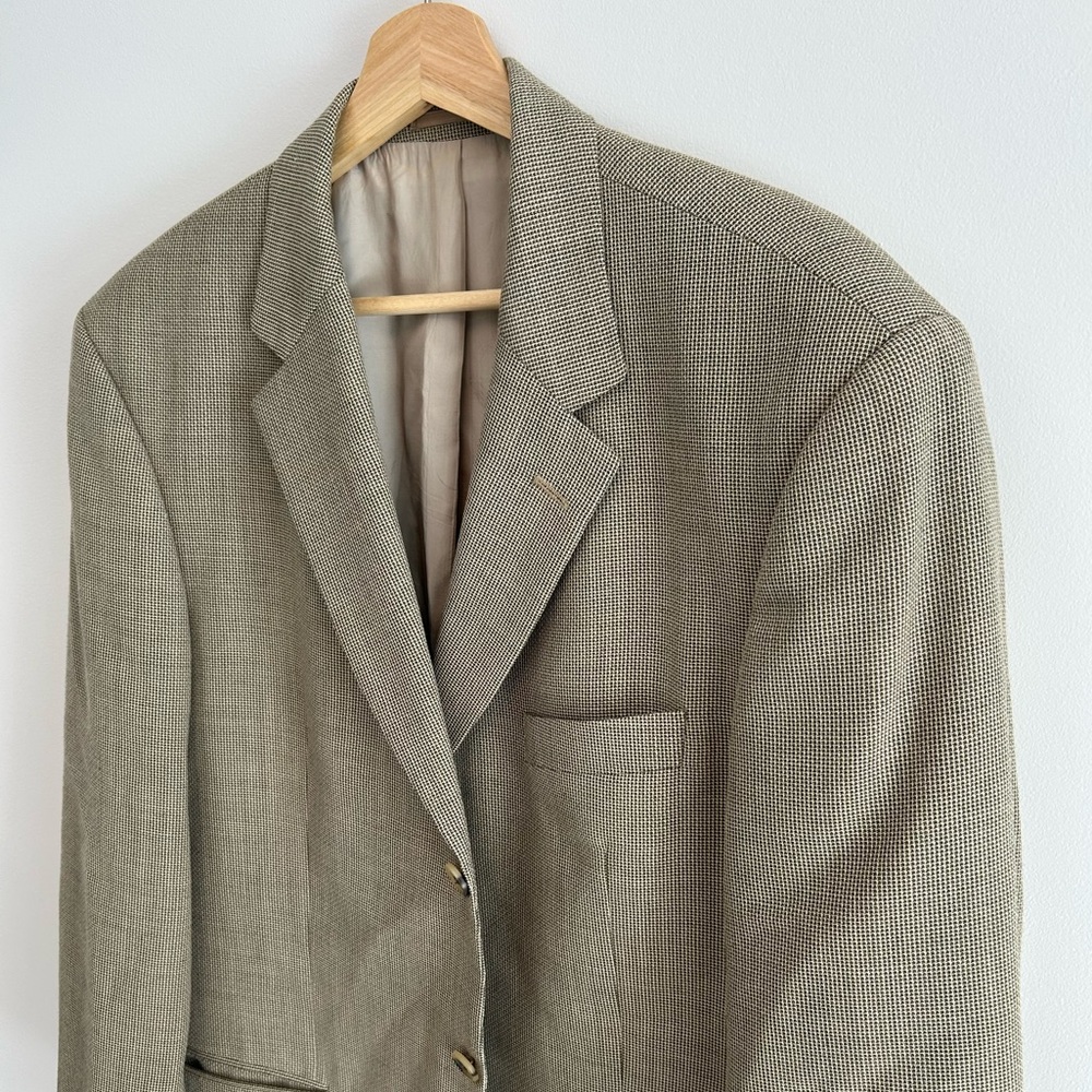 Hugo boss wool size 54 sport jacket sport coat blazer 3 button